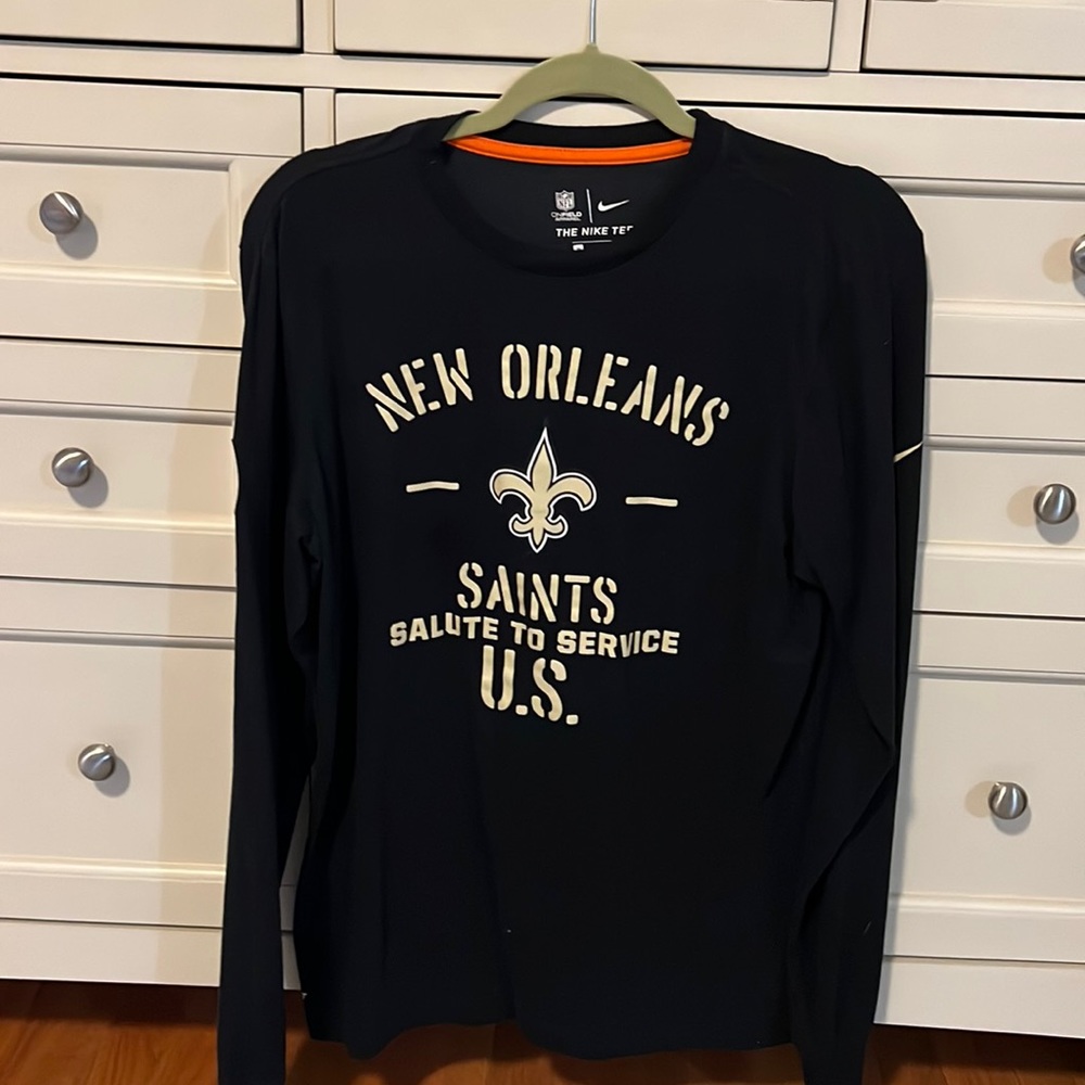 WOMENS NEW ORLEANS SAINTS SIZE M NIKE